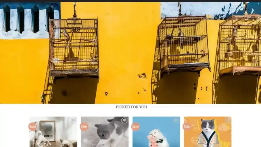 Screenshot of Non-Delivery scam website Highlevelpet.com