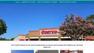 Screenshot of Non-Delivery scam website Hojiyuoytrew.shop