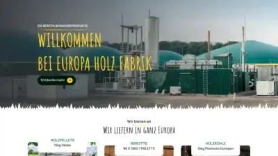 Screenshot of Non-Delivery scam website Holzpellen.com