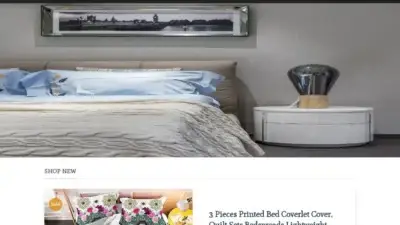 Screenshot of Non-Delivery scam website Homecjzsh.com