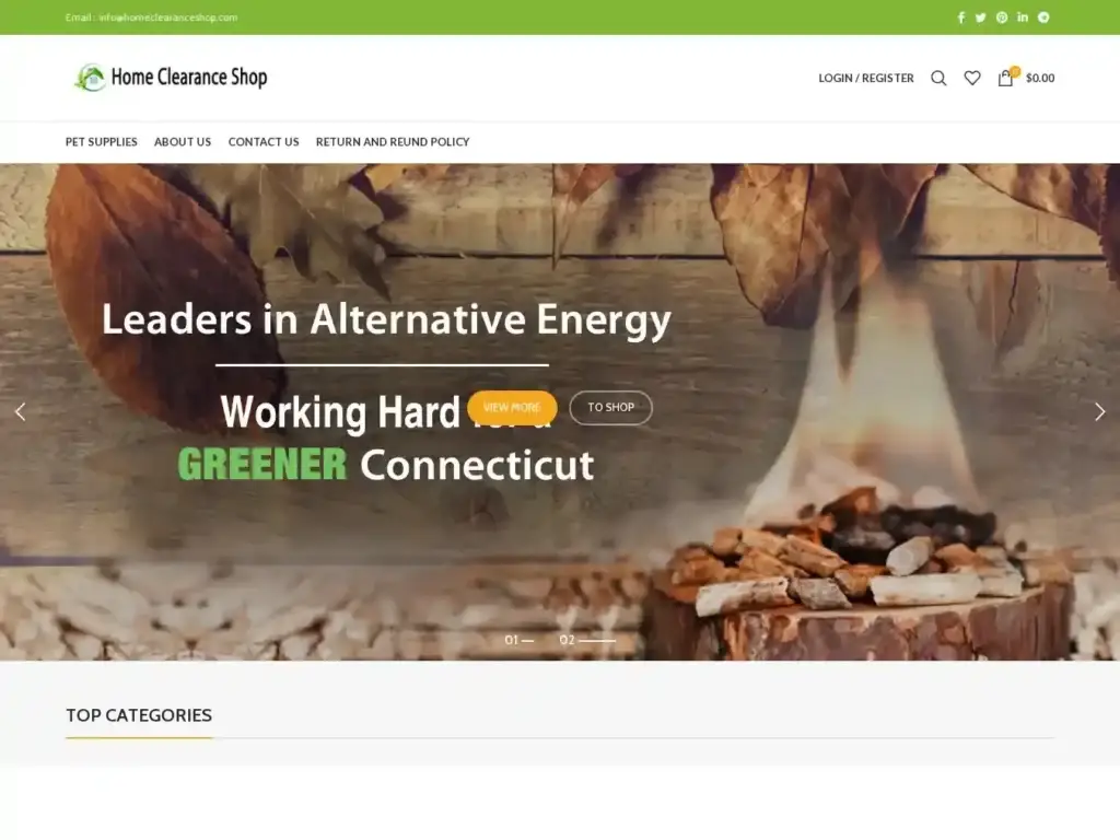 homeclearanceshop-com Alternative Text