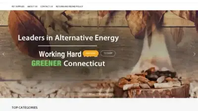 Screenshot of Non-Delivery scam website Homeclearanceshop.com