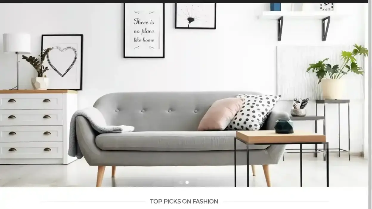 Screenshot of Non-Delivery scam website Homedecofactory.com