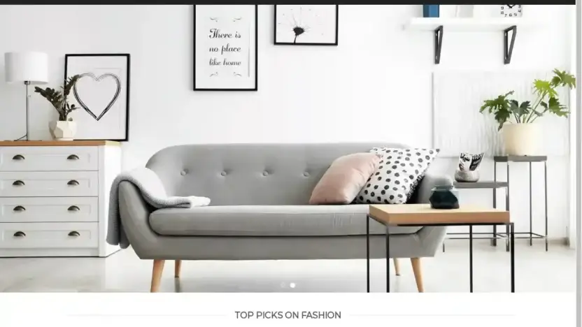 Screenshot of Non-Delivery scam website Homedecofactory.com