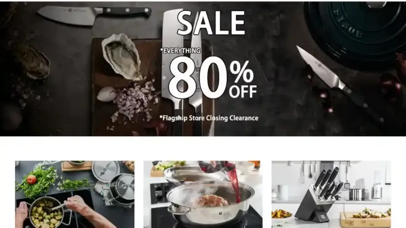 Screenshot of Non-Delivery scam website Homelifeeu.com