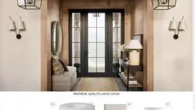 Screenshot of Non-Delivery scam website Homerabais.com