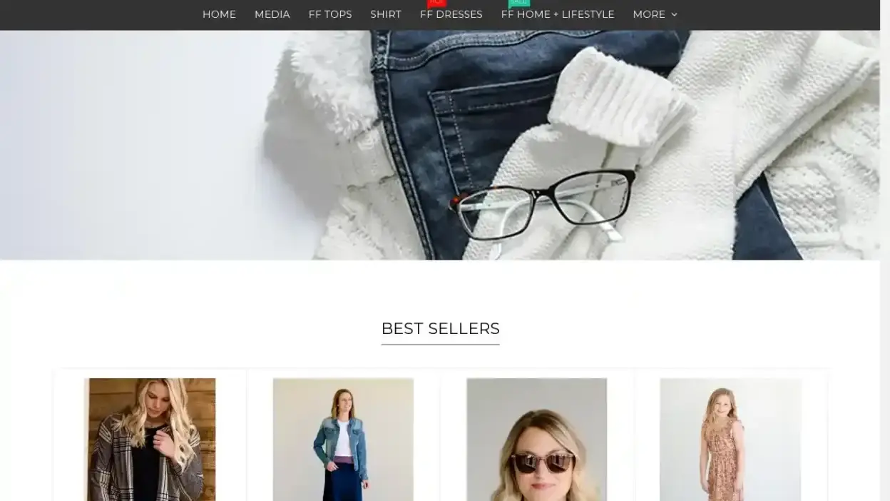Screenshot of Non-Delivery scam website Hooshopsmany.shop