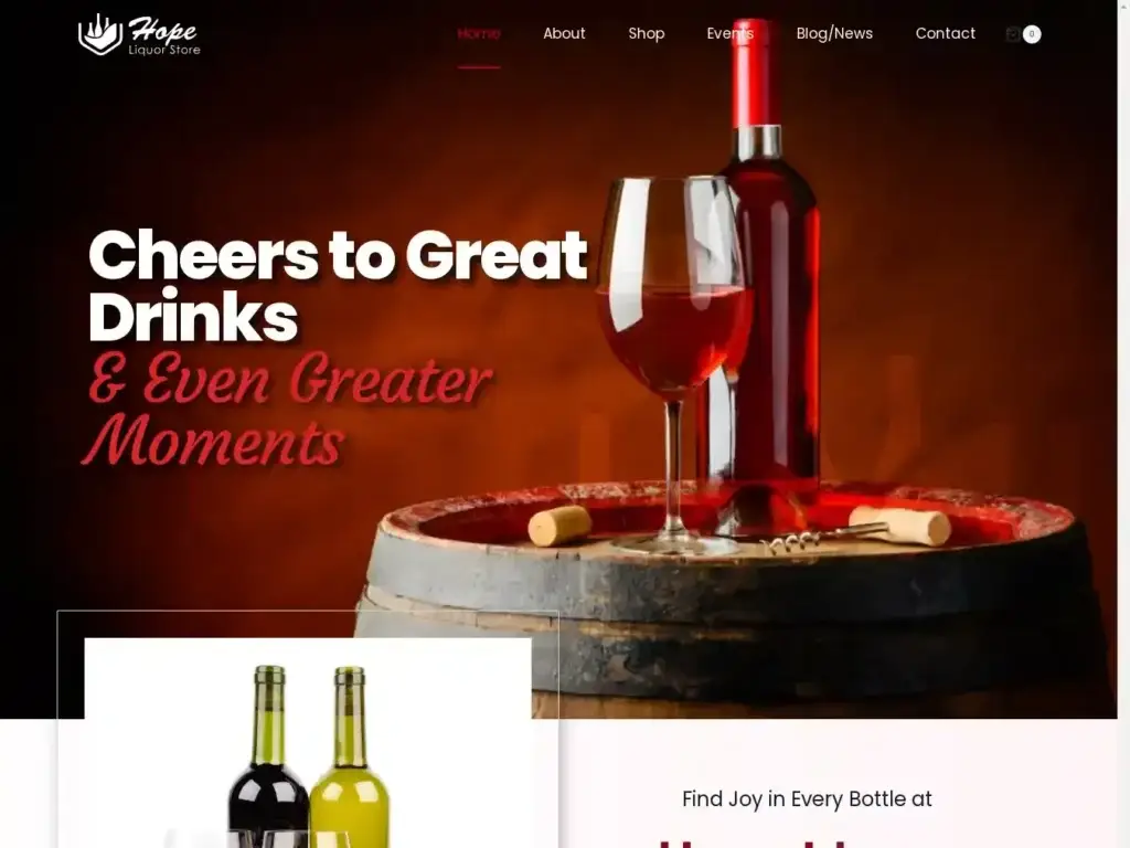 hopeliquor-com Alternative Text