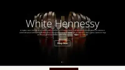 Screenshot of Whisky scam website Hopkinsliquorcollection.com