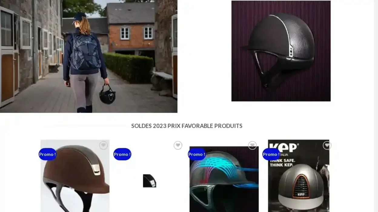 Screenshot of Non-Delivery scam website Horsesoldes.com