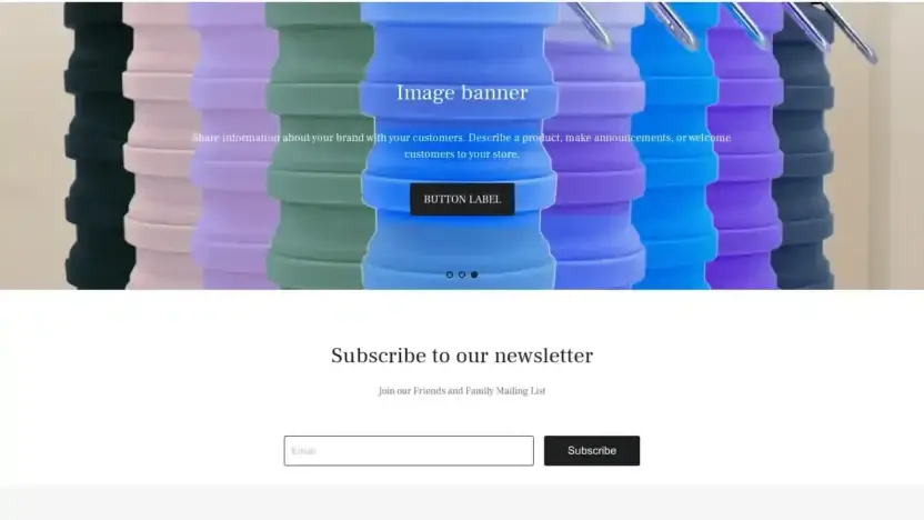 Screenshot of Non-Delivery scam website Hugeamount.shop