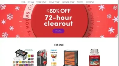 Screenshot of Non-Delivery scam website Hunamal.com