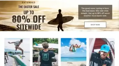 Screenshot of Non-Delivery scam website Hurleydeal.com