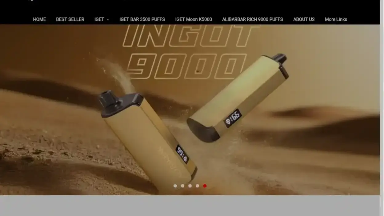 Screenshot of Non-Delivery scam website Igetvip.com