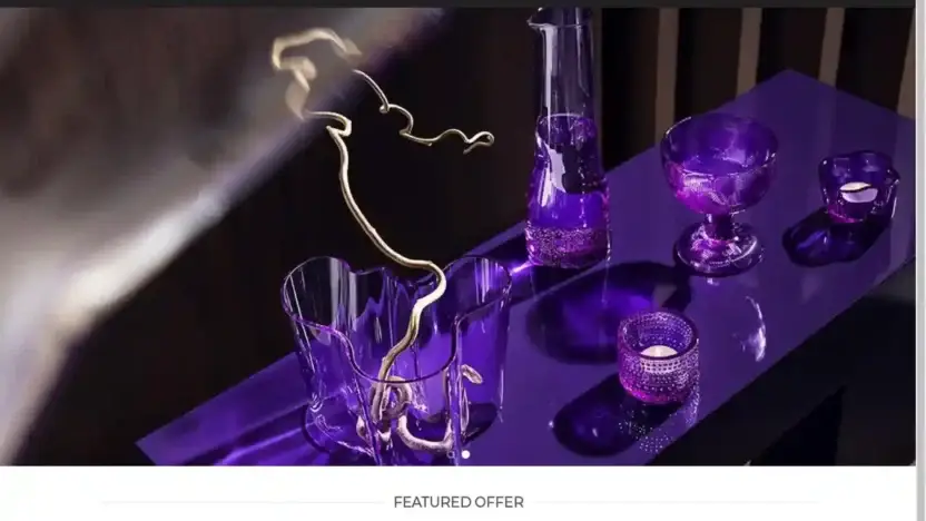 Screenshot of Non-Delivery scam website Iittalahome.com