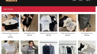 Screenshot of Non-Delivery scam website Insdas.com