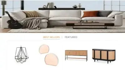 Screenshot of Non-Delivery scam website Interiorsecretstop.shop