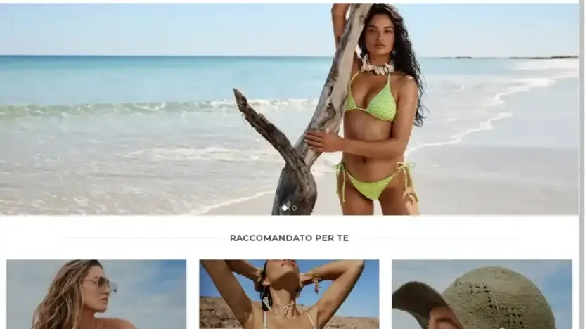 Screenshot of Non-Delivery scam website It-seafolly.com