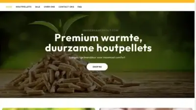 Screenshot of Non-Delivery scam website Jansenhaardhout.com