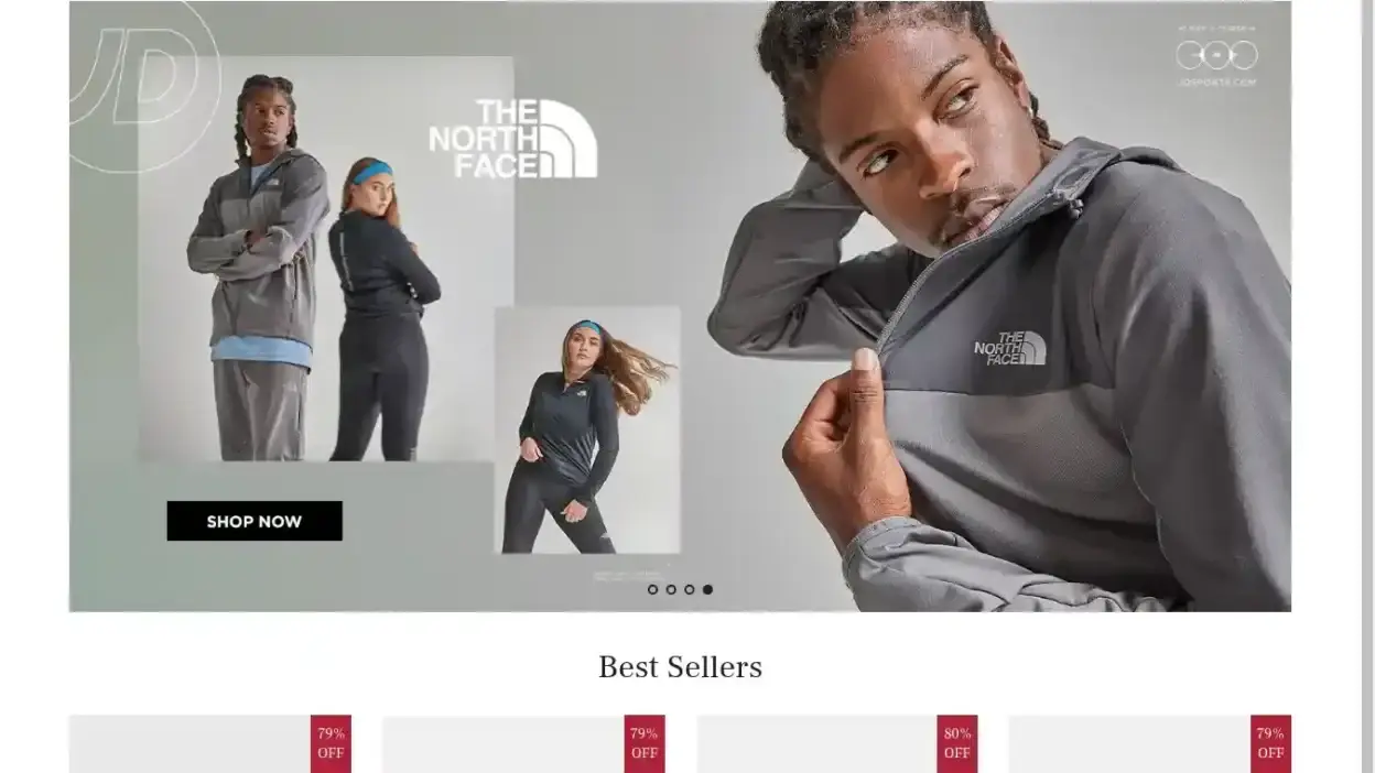 Screenshot of Non-Delivery scam website Jdsportsvip.com