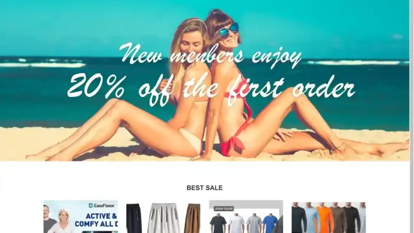 Screenshot of Non-Delivery scam website Jerlboutique.com