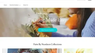 Screenshot of Non-Delivery scam website Jerry-handpainting.com