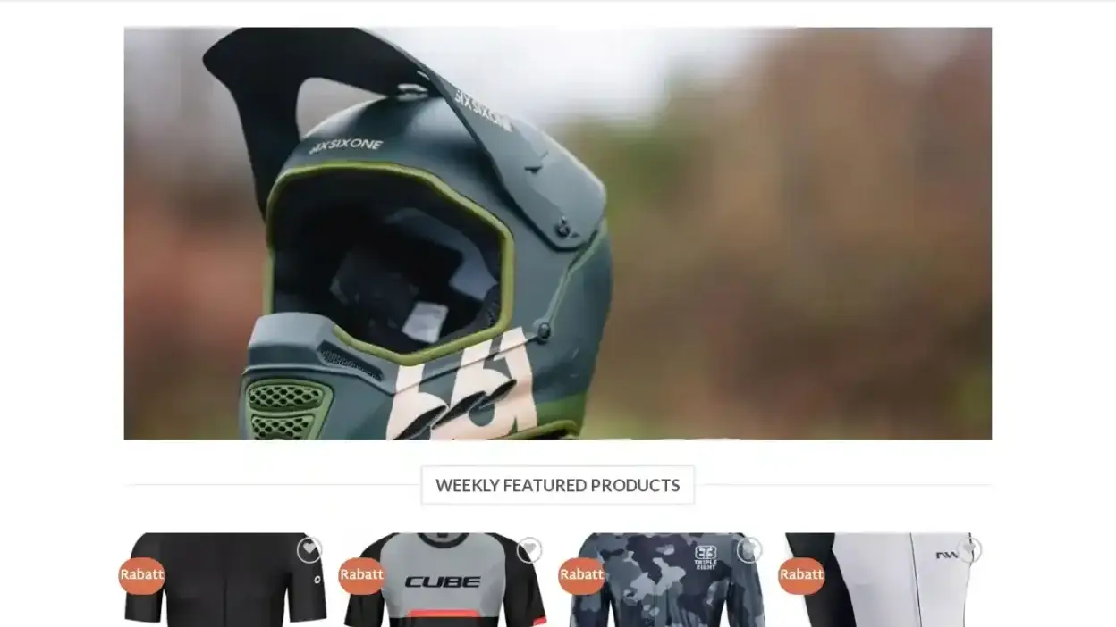 Screenshot of Non-Delivery scam website Jerseyrabatt.com