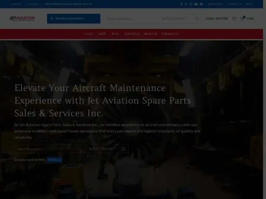 jetaviationspareparts-com Alternative Text