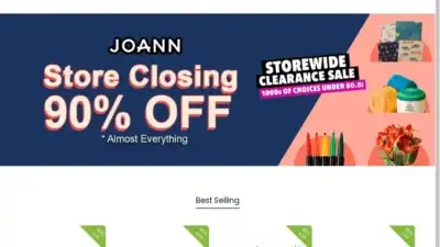 Screenshot of Non-Delivery scam website Joannvip.com