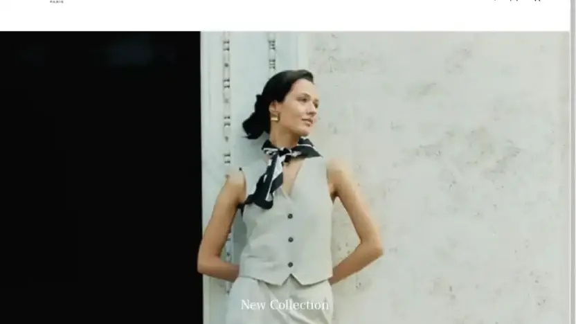 Screenshot of Non-Delivery scam website Jonakparisshoes.shop