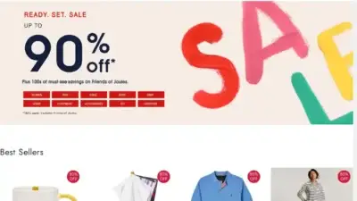 Screenshot of Non-Delivery scam website Jouclothing.shop