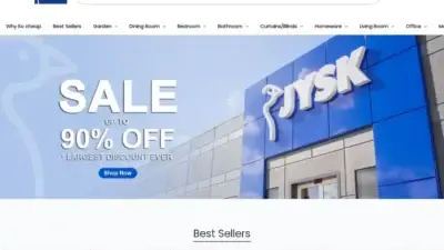 Screenshot of Non-Delivery scam website Jyskofficial.com