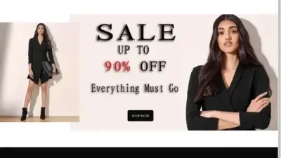 Screenshot of Non-Delivery scam website Karenmillensaleuk.shop