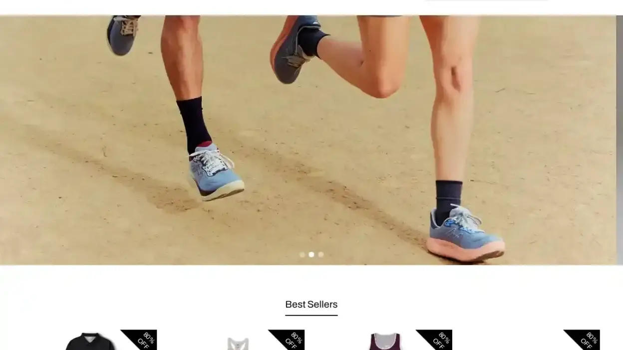 Screenshot of Non-Delivery scam website Karhusports.shop