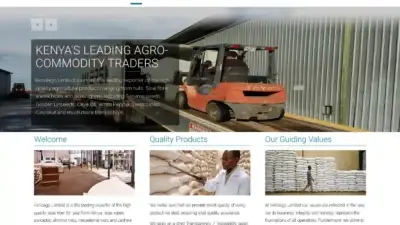 Screenshot of Commodity scam website Kendagolimited.com