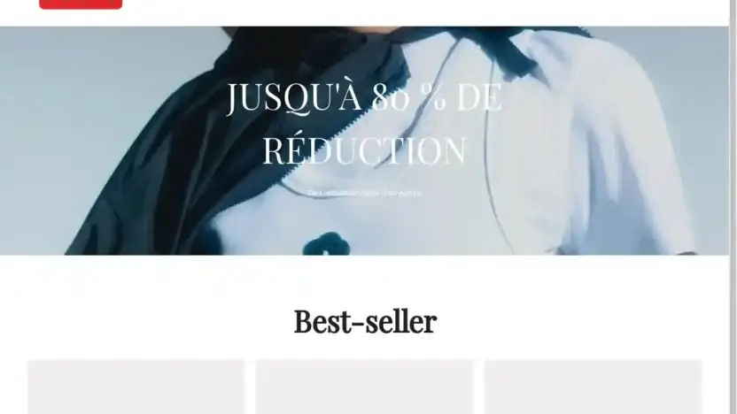 Screenshot of Non-Delivery scam website Kenostore.shop