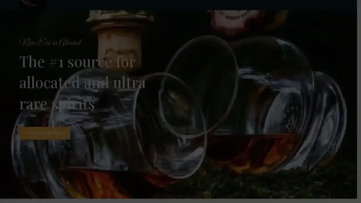 Screenshot of Whisky scam website Kentuckybourbonwhiskey.shop