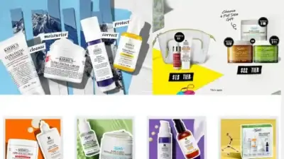 Screenshot of Non-Delivery scam website Kiehlsofficial.shop