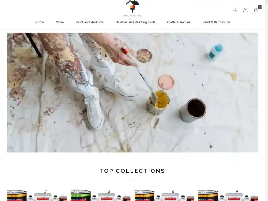 kingcoatingstore-com Alternative Text