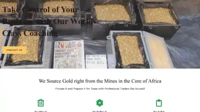 Screenshot of Non-Delivery scam website Kingofmetals.com