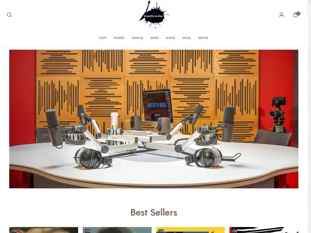 kingofmusicshop-com Alternative Text