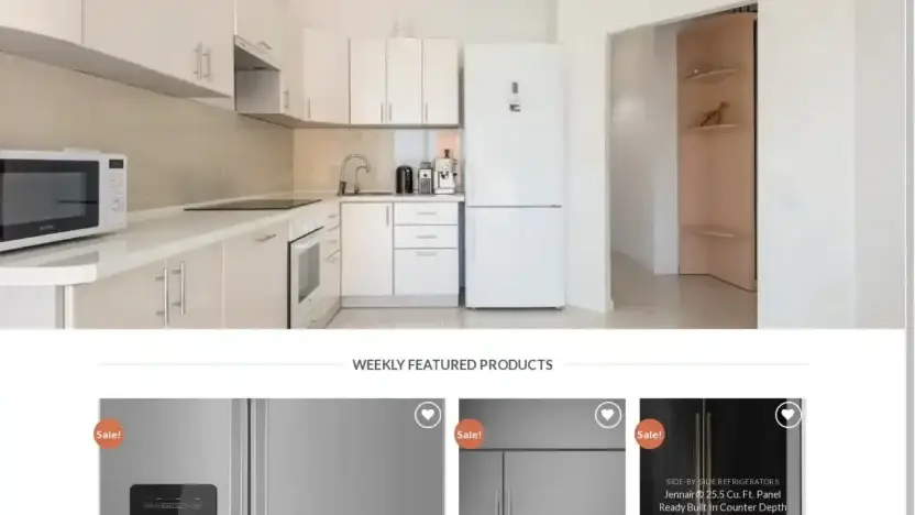 Screenshot of Non-Delivery scam website Kitchenfaith.com