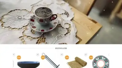 Screenshot of Non-Delivery scam website Kitchenwareoff.com