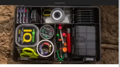 Screenshot of Non-Delivery scam website Kordatackles.com