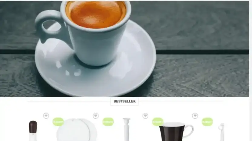 Screenshot of Non-Delivery scam website Kpmporzellan.com