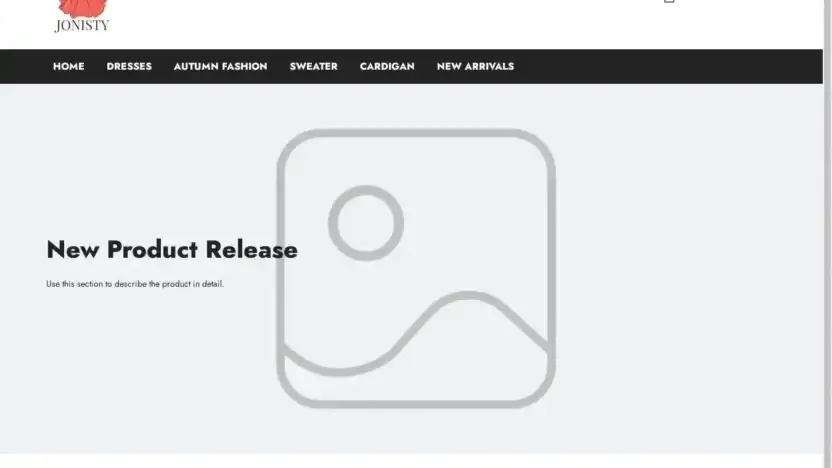 Screenshot of Non-Delivery scam website Kwayfr-online.shop