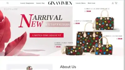 Screenshot of Non-Delivery scam website Laineyjewelry.com