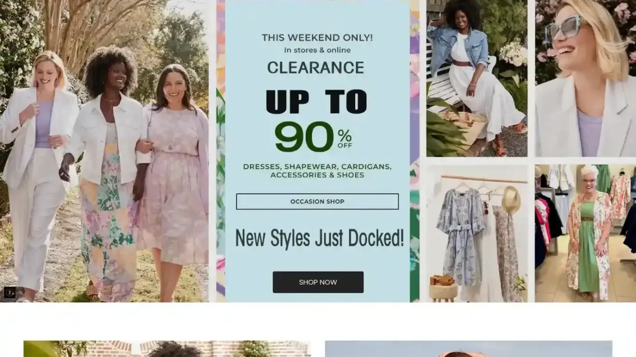 Screenshot of Non-Delivery scam website Lanebryantus.com