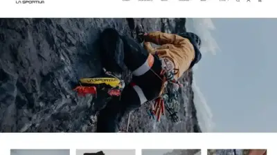 Screenshot of Non-Delivery scam website Lasportivaonsale.com