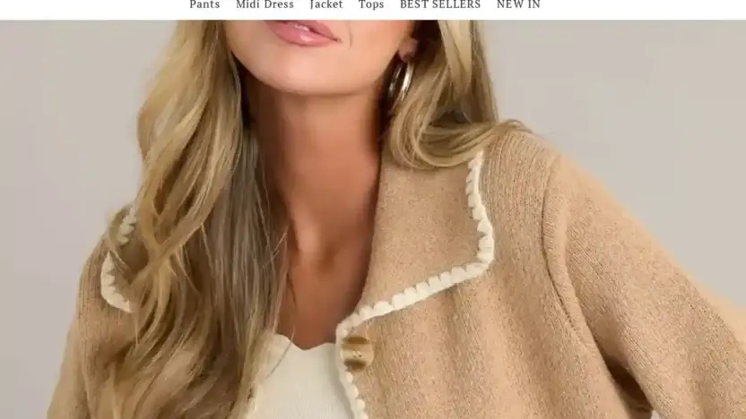 Screenshot of Non-Delivery scam website Lastchancebag-shop.com